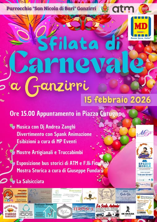 Festa e Sfilata di Carnevale a Ganzirri