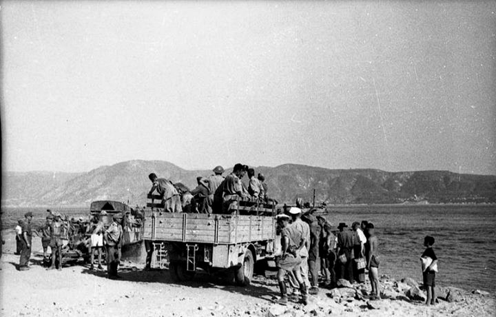 Quando la guerra arrivò sulla spiaggia di via Primo Palazzo